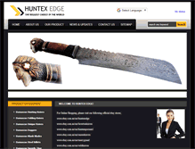 Tablet Screenshot of huntexedge.com